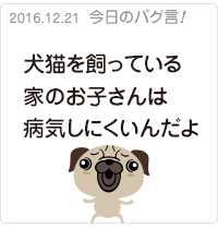犬猫を飼っている家のお子さんは病気しにくいんだよ