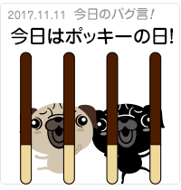 今日はポッキーの日！